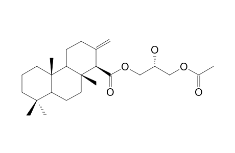 3-(14R)-ENT-ISOCOPAL-13(16)-EN-15-OYL-1-ACETYL-SN-GLYCEROL