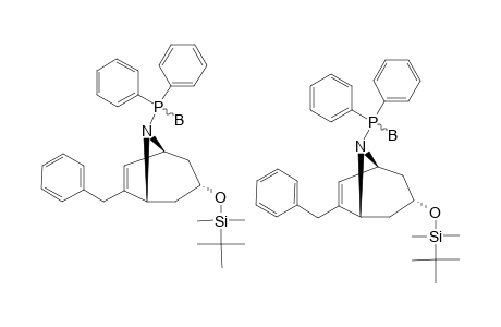 (-)-6-BENZYL-3-[(TERT.-BUTYLDIMETHYLSILYL)-OXY]-8-(DIPHENYLPHOSPHINO)-8-AZABICYCLO-[3.2.1]-OCT-6-ENE-P-BORANE