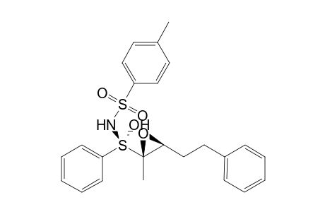 S-Phenyl-S-[(E)-2-Methyl-3-(2'-phenylethyl)oxiran-2-yl)-N-(p-tolylsulfonyl)sulfoxime