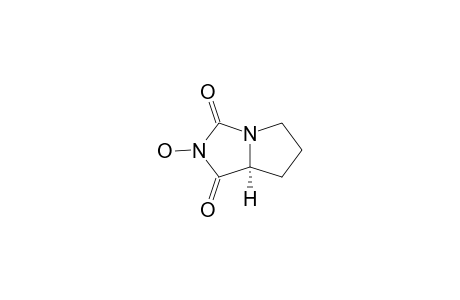 (5S)-3-HYDROXY-1,3-DIAZABICYCLO-[3.3.0]-OCTANE-2,4-DIONE