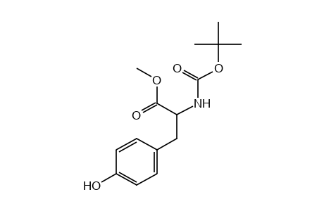 L-N-CARBOXYTYROSINE, N-tert-BUTYL METHYL ESTER