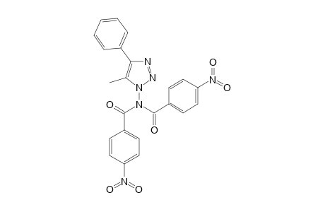 N-(5-methyl-4-phenyltriazol-1-yl)-4-nitro-N-(4-nitrobenzoyl)benzamide