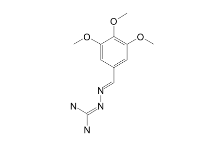 2-[(3,4,5-trimethoxybenzylidene)amino]guanidine