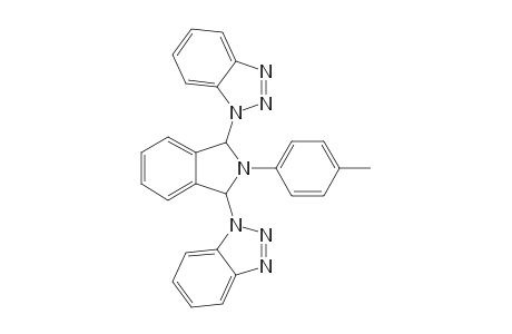 1,3-BIS-(1,2,3-1H-BENZOTRIAZOL-1-YL)-2-(PARA-METHYLPHENYL)-ISOINDOLINE