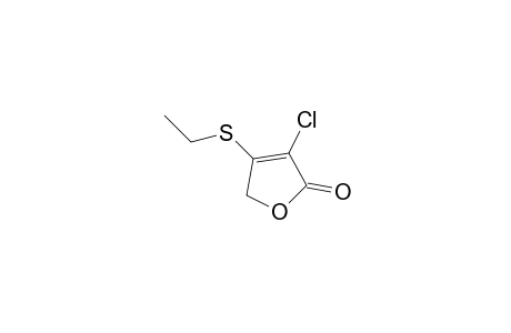 3-chloro-4-(ethylthio)-2(5H)-furanone