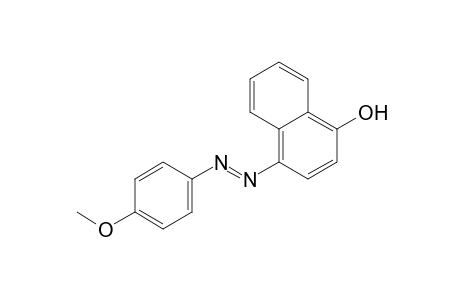 4-[(p-methoxyphenyl)azo]-1-naphthol