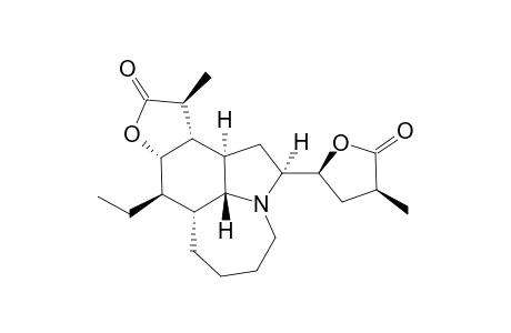 (-)-TUBEROSTEMONINE