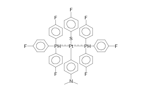 TRANS-PARA-DIMETHYLAMINOPHENYLBIS[TRIS(4-FLUOROPHENYL)PHOSPHINE](4-FLUOROPHENYLMERCAPTO)PLATINA