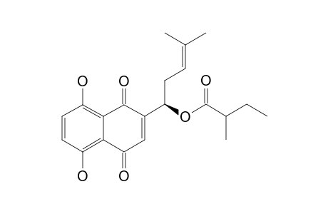 ALPHA-METHYLBUTYRYLSHIKONIN