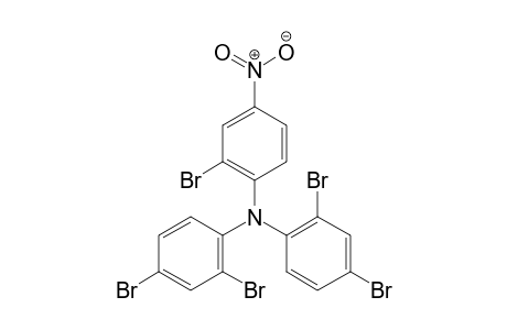 1-[N,N-bis(2',4'-Dibromophenyl)amino]-2-bromo-4-nitrobenzene