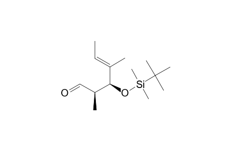 (2R,3R,4E)-3-(TERT.-BUTYL-DIMETHYLSILYLOXY)-2,4-DIMETHYL-4-HEXENAL