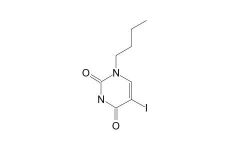 1-(1-BUTYL)-5-IODOPYRIMIDINE-2,4(1H,3H)-DIONE