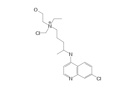 [[4-[(7-CHLORO-4-QUINOLYL)-AMINO]-N-PENTYL]-N-CHLOROMETHYL-N-ETHYLAMINO]-ETHANOL;HCQ-II