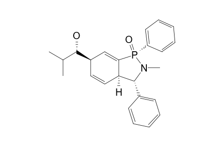 (1RS,3SR,3ARS,6RS,13SR)-2,3,3A,6-TETRAHYDRO-6-(1-HYDROXY-2-METHYLPROPYL)-2-METHYL-1,3-DIPHENYLBENZO-[C]-[1,2]-AZAPHOSPHOLE-1-OXIDE