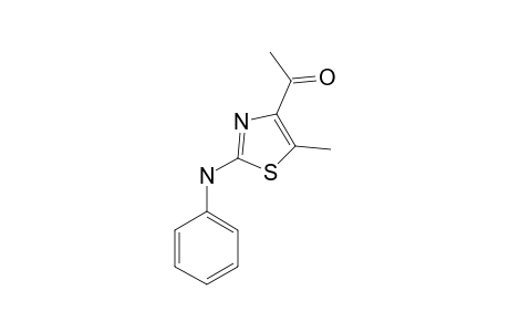 1-[5-METHYL-2-(PHENYLAMINO)-THIAZOL-4-YL)-ETHAN-1-ONE