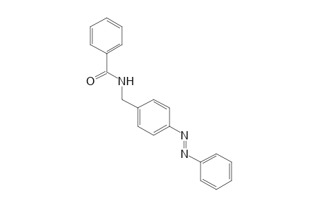 N-[p-(PHENYLAZO)BENZYL]BENZAMIDE