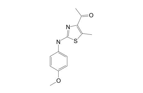 1-{2-[(4'-METHOXYPHENYL)-AMINO]-5-METHYLTHIAZOL-4-YL}-ETHAN-1-ONE