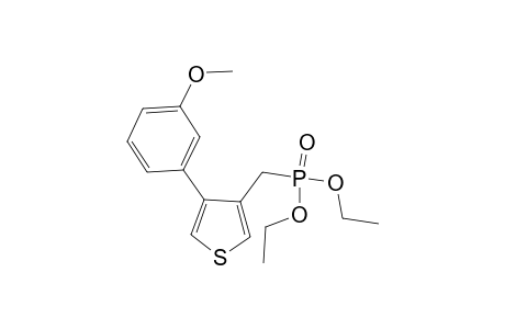 Diethyl ((4-(3-methoxyphenyl)thiophen-3-yl)methyl)phosphonate