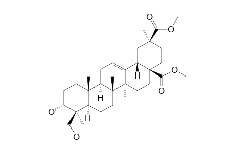 3-ALPHA,24-DIHYDROXY-OLEAN-12-EN-28,30-DIOIC-ACID-DIMETHYLESTER