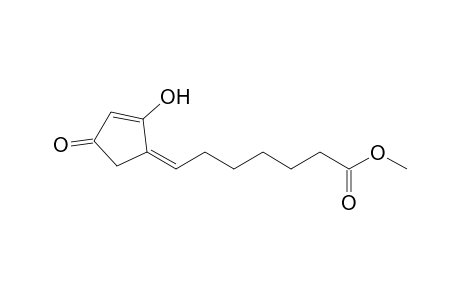 4-(6-Methoxycarbonylhexylidene)-3-hydroxycyclopent-2-enone