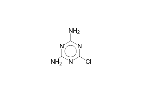 1,3,5-Triazine-2,4-diamine, 6-chloro-