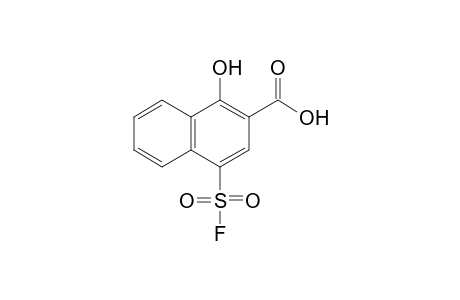 4-Fluorosulfonyl-1-hydroxy-2-naphthoic acid