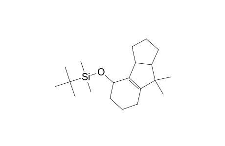 (1R*,9S*)-3-(TERT.-BUTYLDIMETHYLSILYLOXY)-8,8-DIMETHYL-TRICYCLO-[7.3.0.0(2,7)]-DODEC-2(7)-ENE