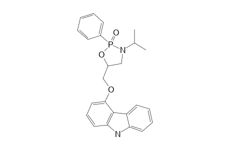 5-[(9H-4-CARBAZOL-YL-OXY)-METHYL]-3-ISOPROPYL-2-PHENYL-1,2-LAMBDA(5)-OXAZAPHOSPHOLAN-2-ONE