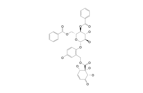 (REL)-2-(4,6-DIBENZOYL-BETA-GLUCOPYRANOSYLOXY)-7-(1-ALPHA,2-ALPHA,6-ALPHA-TRIHYDROXY-5-OXOCYClOHEX-3-ENOYL)-5-HYDROXYBENZYL_ALCOHOL