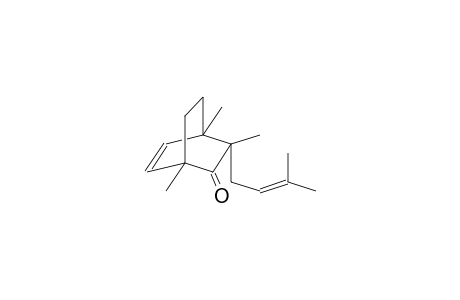 BICYCLO[2.2.2]OCT-5-EN-2-ONE, 1,3,4-TRIMETHYL-3-(3-METHYYL-2-BUTENYL)-