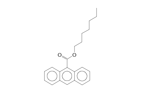 Anthracene-9-carboxylic acid, heptyl ester