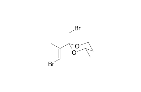 3-Methyl-1,4-dibromo-3-buten-2-one-1',3'-Butylene ketal