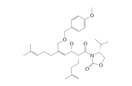 #21C;(4R)-3-[[2R,3S,(4Z)]-3-HYDROXY-5-[[(4-METHOXYBENZYL)-OXY]-METHYL]-9-METHYL-2-(3-METHYL-BUT-3-ENYL)-DECA-4,8-DIENOYL]-4-ISOPROPYL-1,3-OXAZOLIDIN-2-ONE