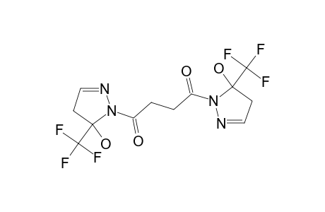 1,4-BIS-[5-(TRIFLUOROMETHYL)-5-HYDROXY-4,5-DIHYDRO-1H-PYRAZOL-1-YL]-BUTANE-1,4-DIONE