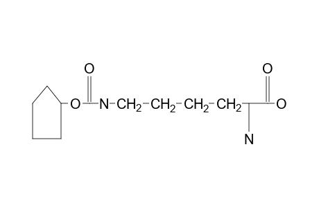 N6-carboxy-L-L-ysine, N6-cyclopentyl ester