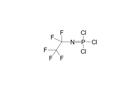 N-PENTAFLUOROETHYLIMINOTRICHLOROPHOSPHORANE