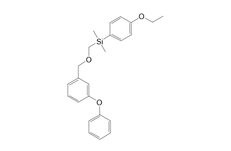 (4-ethoxyphenyl)(dimethyl){[(3-phenoxybenzyl)oxy]methyl}silane