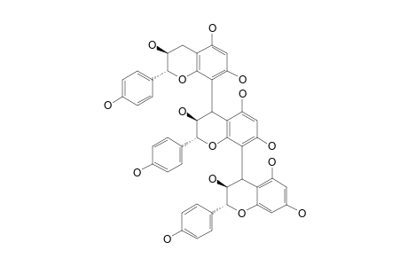 (+)-AFZELECHIN-(4-ALPHA->8)-AFZELECHIN-(4-ALPHA->8)-AFZELECHIN