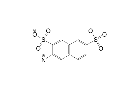 2,7-Naphthalenedisulfonic acid, 3-amino-