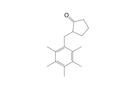 2-(2,3,4,5,6-pentamethylbenzyl)cyclopentanone