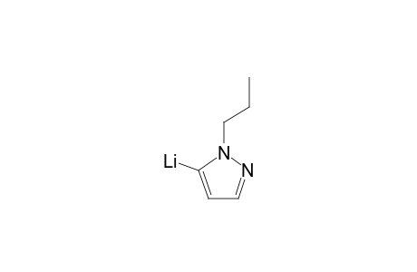 1-PROPYL-5-LITHIO-PYRAZOLE