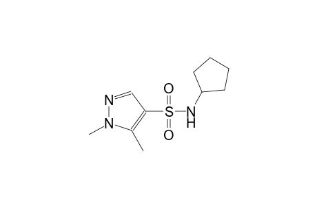 N-cyclopentyl-1,5-dimethyl-1H-pyrazole-4-sulfonamide