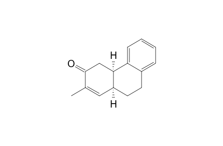 (4AR*,10AR*)-2-METHYL-4A,9,10,10A-TETRAHYDROPHENANTHREN-3-(4H)-ONE