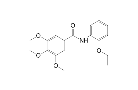 O-BENZOPHENETIDIDE, 3,4,5-TRI- METHOXY-,