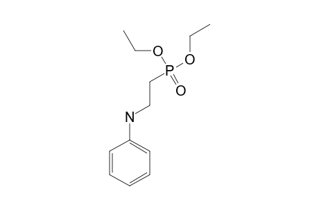 2-(N-PHENYLAMINO)-ETHYL-PHOSPHONIC-ACID-DIETHYLESTER