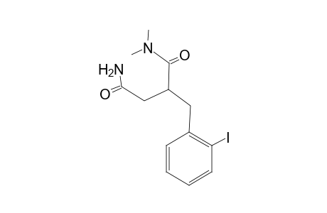 3-(N,N-Dimethylcarboxamido)-4-(2-iodophenyl)butanamide