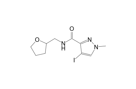 4-iodo-1-methyl-N-(tetrahydro-2-furanylmethyl)-1H-pyrazole-3-carboxamide