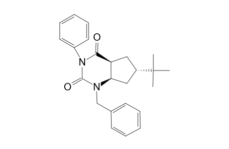 (4AR*,6R*,7AS*)-1-BENZYL-6-TERT.-BUTYL-3-PHENYL-1,2,3,4A,5,6,7,7A-OCTAHYDROCYCLOPENTA-[D]-PYRIMIDINE-2,4-DIONE