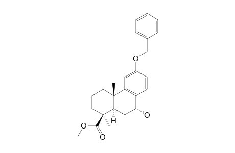 Methyl 12-Benzyloxy-7.alpha.-hydroxypodocarpa-8,11,13-trien-19-oate