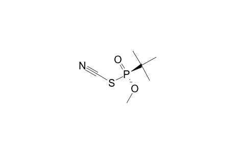 (-)-S-TERT.-BUTYL-O-METHYLPHOSPHONOTHIOCYANIDATE